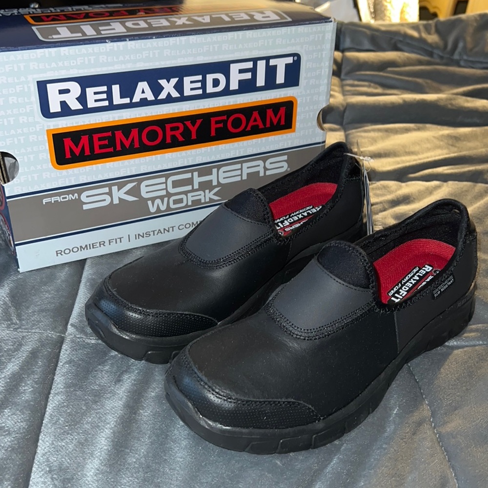 Sketchers Work Shoes Slip Resistant